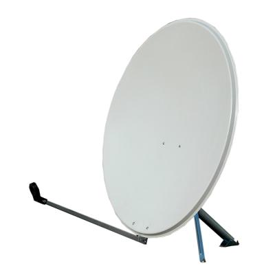 China Steel 45/60/75/80/85/90/93 cm KU Band Satellite Dish Antenna Pole Mount Antenna for sale