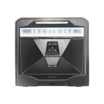 China Big Screen Scanner 2D Barcode Reader XT7590 XTIOT Factory Barcode Voucher Omni Barcode Scanner KIOSK A4 for sale