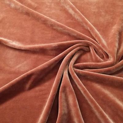 China Wholesale Polyester Sofa Fabric For Home Breathable Factory Velvet Single Knitting Textile for sale