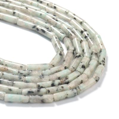 China DIY Jewelry Hand Making Wholesale 13*4MM Tianshan Cylindrical Blue Loose Spacer Beads For Jewelry Making DIY Bracelet for sale