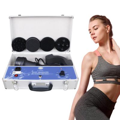 China Portable Vibration G5 Massager Vibrating Suitcase 5 Heads Anti-Puffiness Cellulite Slimming Machine for sale