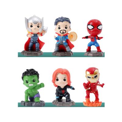 China Hot Selling Blind Resin Artificial Toy Handmade Cartoon Figures Cute Cartoon Box Ornament for sale