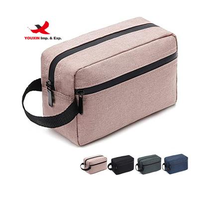 China Durable Logo Travel Toiletry Bag Toiletry Bag Toiletry Pouch Custom Toiletries Bag Cosmetic Makeup Organizer Bag for sale