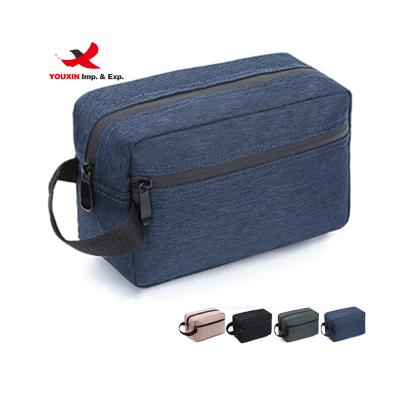 China Factory Price Travel Toiletry Bag Toiletry Pouch Wash Bag Durable Waterproof Toiletries Cosmetic Makeup Bag for sale