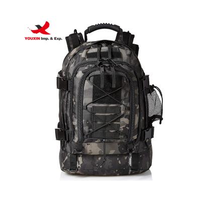 China Universal Camouflage Waterproof Backpack Trekking Rucksack Molle Hiking Camping Tactical Backpack for sale