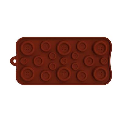 China Ausplua Silicone Chocolate Mold Disposable Candy Jelly Cake Baking Mould, Non-Stick Cut-Apart and Edible Chocolate Grade Silicone Protein and E for sale