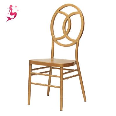 China High quality beautiful and modern banquet wedding stackable metal chiavari chairs for sale for sale