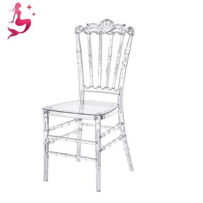 China Crystal Plastic Stackable Chiavari Wedding Chair Hotel Event Stackable Colorful Banquet Wedding Chairs For Sale for sale