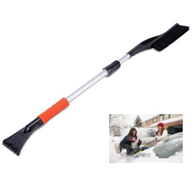 China Scrape Ice And Remove 50 Car Manual Snow Pusher Extendable Brush For Heavy Duty Use for sale