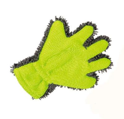 China Ployamide Polyester/Car Finger Shape Wash Mitt Sponge Cleaning Mitt for sale