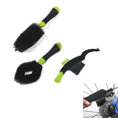 China Cleaning Car Wheel 3 in 1 Brush Chain Motorcycle for Bicycle Cleaning for sale