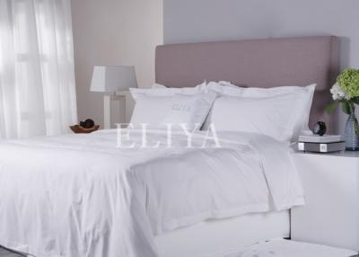 China Plain / Embroidery Luxury Hotel Bedding Sets for Hotels or Home , Luxurious Hotel Linens for sale