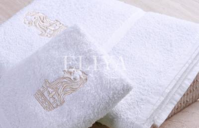 China Wholesale Cotton Luxury Hotel Bath Towels Sets / Square Towels For Spa or Sports for sale