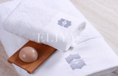 China Customized Luxury Hotel Bath Towels Sets with Bath Towel / Hand Towel / Face Towel for sale