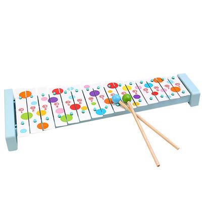 China Amazon Best Selling Eco-friendly Material Kids Toy Musical Instrument For Toddlers Toy Cartoon Educational Metal Toy for sale