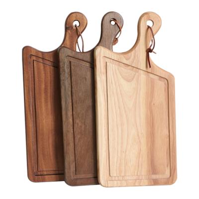 China Nature Disposable High Quality Wooden Wooden Chopping Board Items Kitchen Chopper for sale