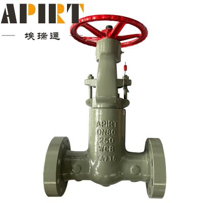 China Hydrogen Sulfide Stop Valve High Performance Flange General Self-Sealing High Pressure Gate Valve for sale