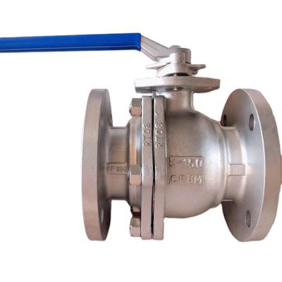 China JIS DN80 scs13 scs14 Flange Float General Type Ball Valve 10k Price for sale