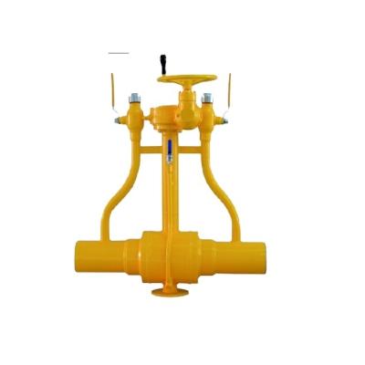 China General Extension Welded Ball Valve Natural Gas Ball Valve Hydrogen Sulfide Ball Valve for sale