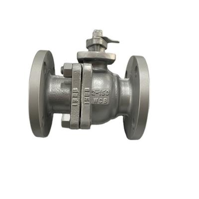 China General Hot Sale Clss150 2 Inch A216 WCB Flange Ball Valve Price for sale