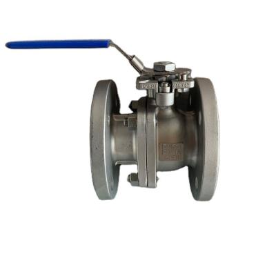 China DIN 304 316 DN80 General Mounting Bracket Flange Stainless Steel Ball Valve DN80 High Price for sale