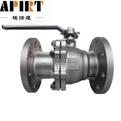 China GOST 9544 General Manual OEM Stainless Steel Ball Valve DN 200 PN Overhead 10MPa Flanged Ball Valve for sale