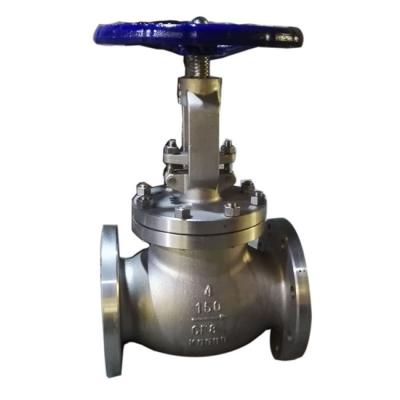 China General 304 316 Stainless Steel Bolt And Bonnet 6 Inch Flange Globe Valve for sale