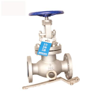 China General JIS10K Cast Steel Rising Stem Steam Flange Globe Valve DN50 for sale