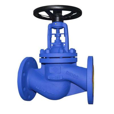 China General Steam WCB High Temperature Thermal Oil Manual Operated Cast Steel Bellows Seal Globe Valve for sale