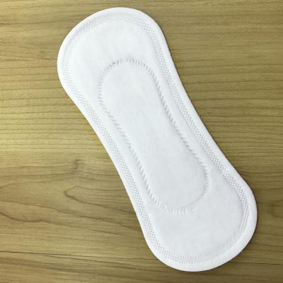 China Breathable Organic Cotton Pantyliner 180mm Pure Cotton Panty Liners for sale