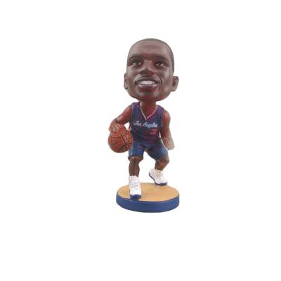 China Promotional Handwork POP NBA Baseket Ball Player Shake Head Toy Shake Head for sale