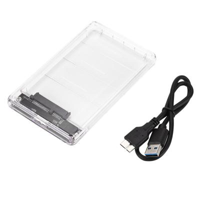 China EAGET High Quality SATA 3.0 Acrylic Material Hard Drive HDD Transparent Enclosure à venda