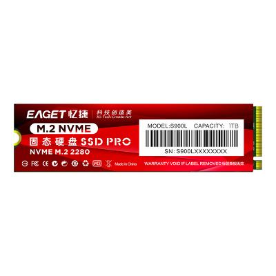 China EAGET S900L PCIe 128GB 256GB 512GB 1TB M.2 NVMe SSD 240 gb 256gb 2280mm HDD for Desktop Laptop for sale