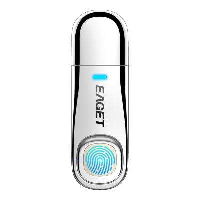 中国 EAGET FU60 usb Drive Fingerprint Encrypted Flash Metal USB Stick Pen Drive 64GB U Disk 販売のため