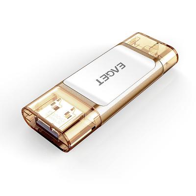 China EAGET I60 32/64/128GB U Disk MFi Certified USB 3.0 OTG Flash Drive USB Stick for Apple Devices/ PC à venda