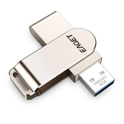 China EAGET 64GB USB Flash Drive Memory Stick USB3.0 32GB Metal Mini Flash Disk Memory Pendrive Storage en venta