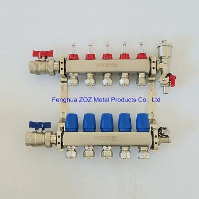 China Hydronic Radiant Heat Manifold Supples, Hydronic PEX Tubing Radiant  Floor Heating Manifold for sale