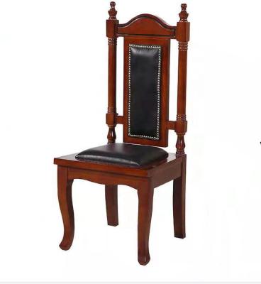 China Factory direct sales new high-back fixed customizable court judge wooden leather chair for sale