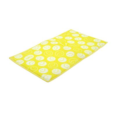 China Sustainable Printed Soft Absorbent Place Mat Kitchen Drying Dish Draining Mat for sale