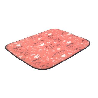 China Household Sustainable Water Absorbent Area Rug Large Kitchen Draining Mat for sale