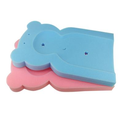 China Sustainable Anti-Slip Soft Baby Bath Cushion Safety Comfort Sponge Mat for sale