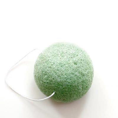 China Female Facial and Body Cleansing 100% Natural Facial Wash Body Exfoliating Konjac Bath Sponge for sale