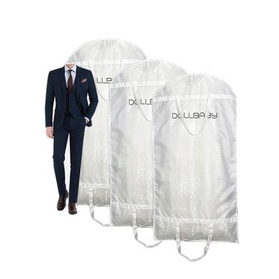 China Storage KHW Garment Bag Wedding For Long Dresses African Dress With Bag White Pet Dress Bag for sale