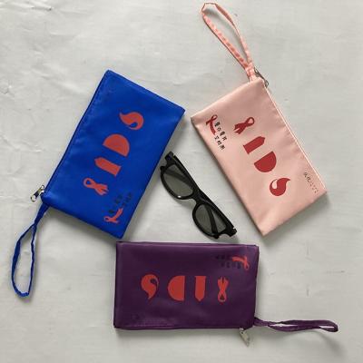 China Student Transparent Custom Logo Pencil Bag Storage Pouch Pencil Case Zipper Folder Gift Custom Clear Storage Bag for sale