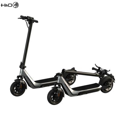 China Max Wholesale China H&O 350W 2 Wheel Unisex Adult Moped Self Balancing Adults Folding Scuter Electric Scooter for sale