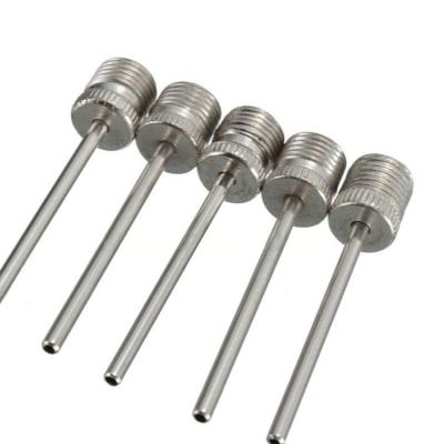 China American Eco-friendly Air Needle Ball Standard Stainless Steel Air Needle Inflator Ball Needle Bicycle Tool for sale