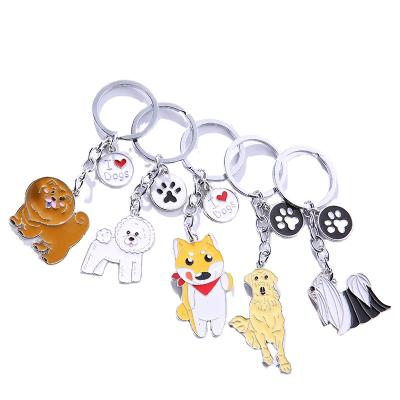 China Cartoon Toy Metal Key Chain Pendant Car Bag Accessories Custom Keychain Key Ring Key Chain For Gifts for sale