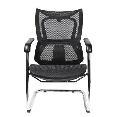 China Premium Guest Chair BROBRIYO MR-M03 Guest Chair Full Mesh Meeting Conference Office Chair Mesh With Separated Lumbar Support for sale