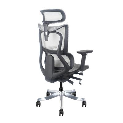 China (Height) BROBRIYO Adjustable Ergonomic Office Chair Seat Tilting Height Full Mesh Luxury Executive Manager Chair Adjustable With Headrest For Boss for sale