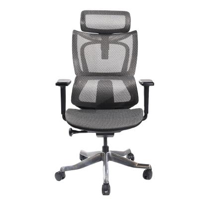 China BROBRIYO Adjustable Ergonomic Office Chair Full Mesh Height Adjustable Executive Reclining (Height) Chair With Footrest for sale